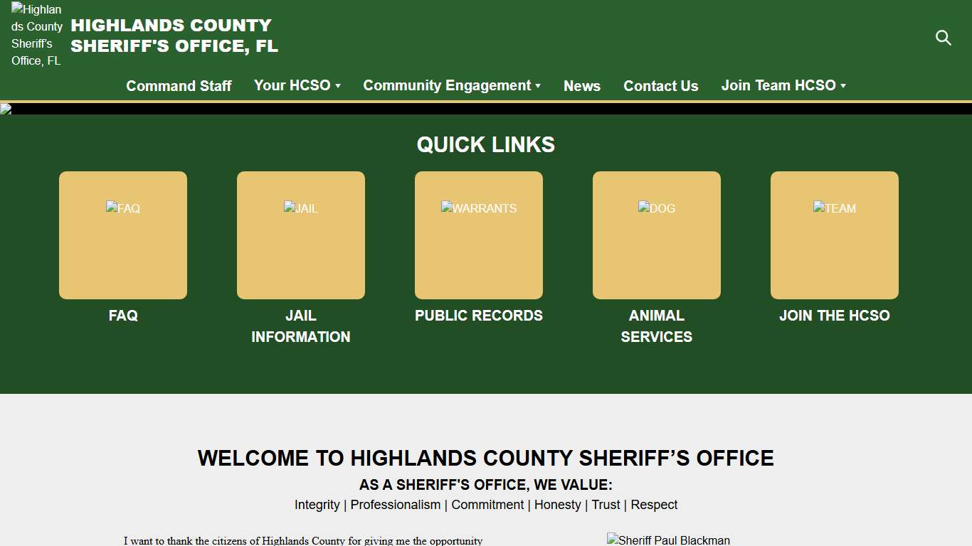Highlands County Sheriff’s Office, FL
